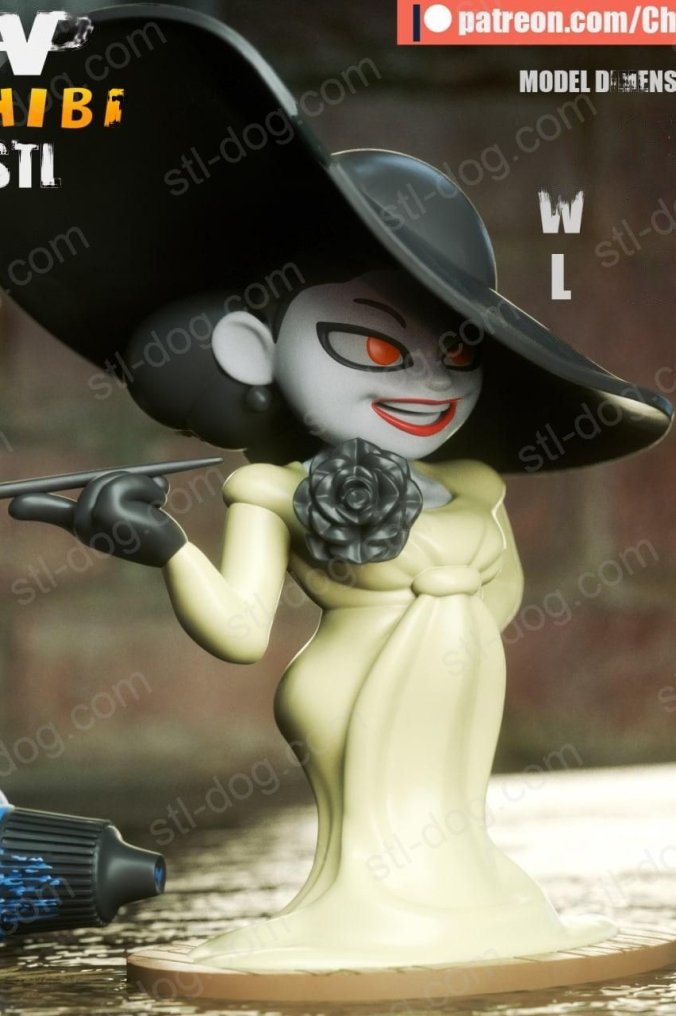 生化危机 女伯爵 阿契娜·蒂米特雷斯库 Lady Dimitrescu 3D打印图纸